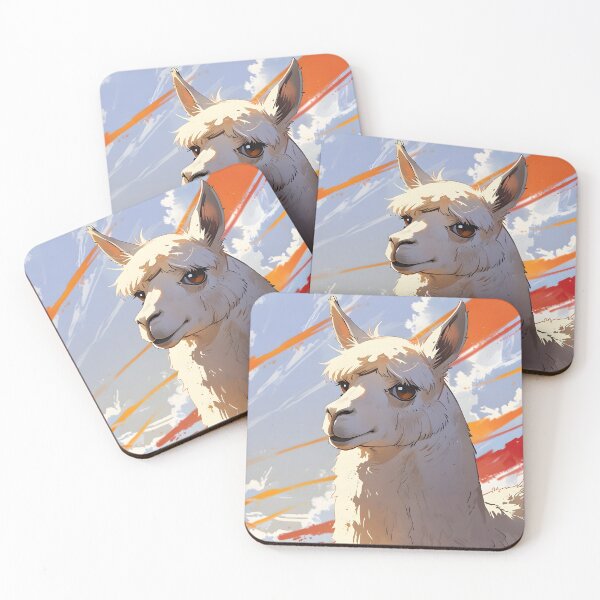 Item preview, Cute Llama Portrait Sky designed and sold by Ledsor.