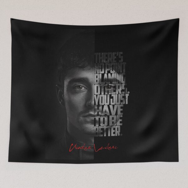 Item preview, Charles Leclerc – Motivational Quote designed and sold by Enea Kelo.
