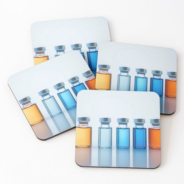 Item preview, Colorful collection of liquid vials designed and sold by anytka.