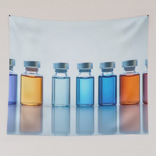 Item preview, Colorful collection of liquid vials designed and sold by anytka.