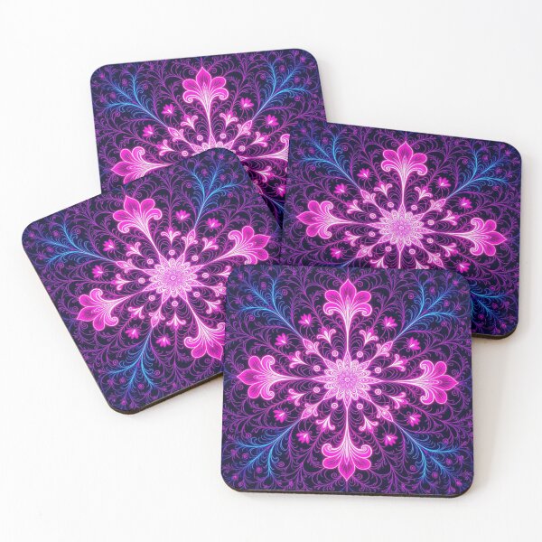 Item preview, Radiant Neon Floral Mandala designed and sold by Harmonic_Layers.