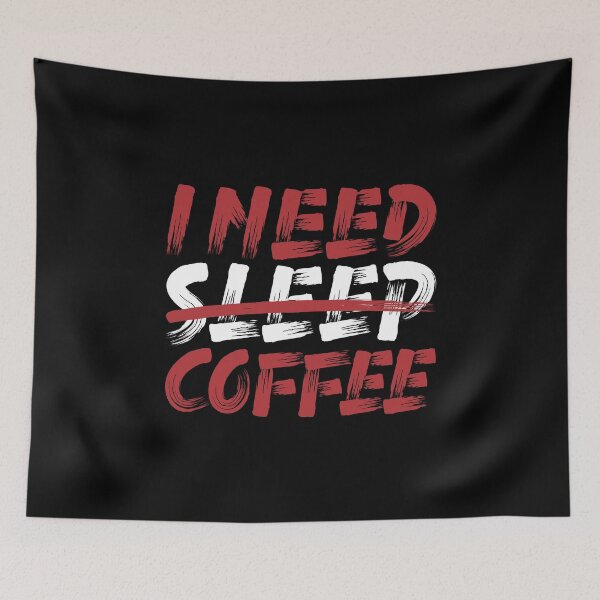 Item preview, I need to drink coffee lettering designed and sold by Joncasmiart.