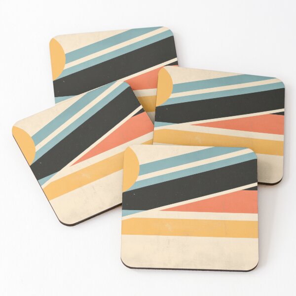 Item preview, Colorful retro geometric design designed and sold by anytka.
