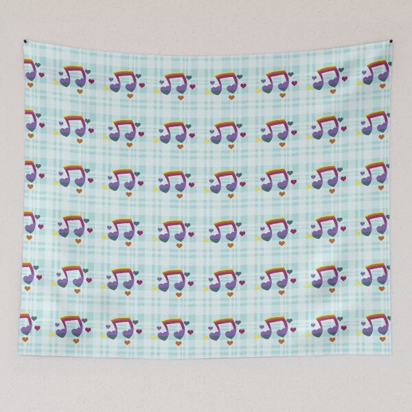 Item preview, Heartsong Caring Bear Inspired Plaid designed and sold by joysqueezed-out.