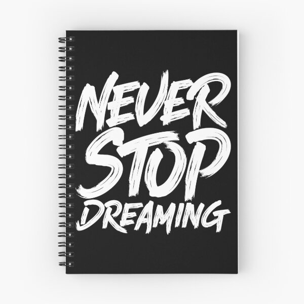 Item preview, Never stop dreaming lettering designed and sold by Joncasmiart.