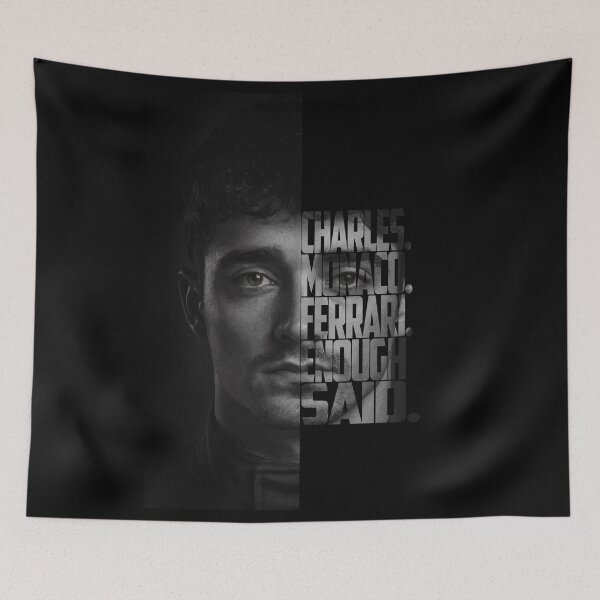 Item preview, Charles Leclerc – Motivational Quote designed and sold by Enea Kelo.