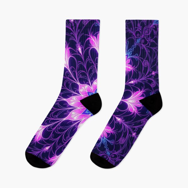 Item preview, Neon Pink Floral Mandala Glow designed and sold by Harmonic_Layers.