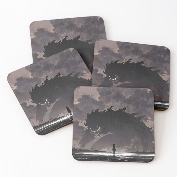Item preview, Shadow Titan Beneath Storm Clouds designed and sold by Ledsor.