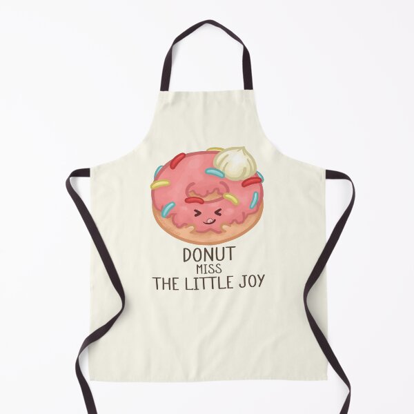 Item preview, Donut Miss the Little Joy Pun designed and sold by Khotekmei.