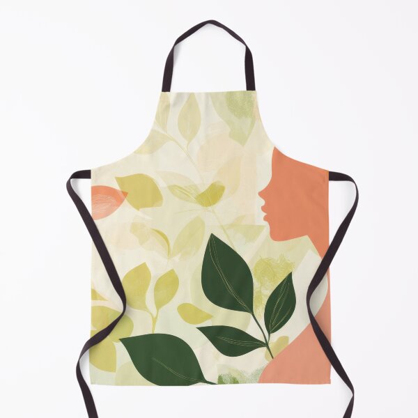 Item preview, Leafy female silhouette designed and sold by anytka.