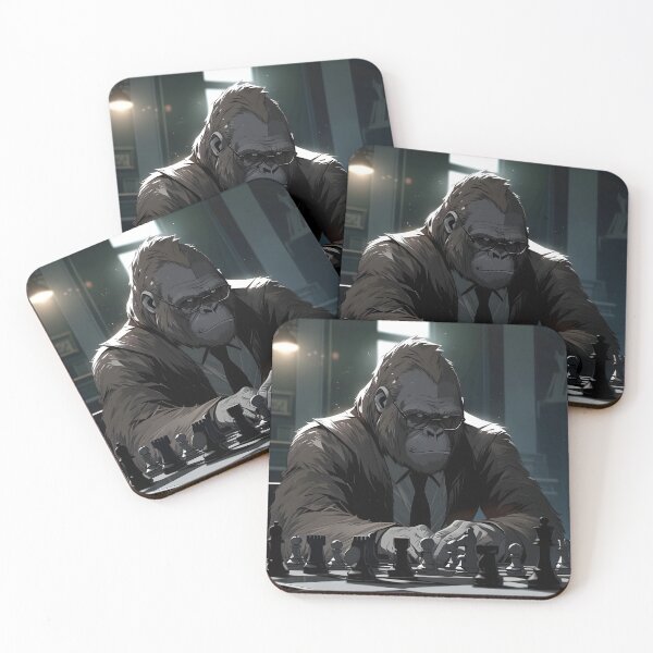 Item preview, Gorilla Grandmaster Chess Player designed and sold by Ledsor.