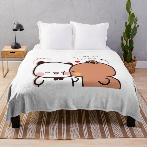 Item preview, You Are My True Love Bubu Dudu Panda And Brownie Bear Couple 2026 designed and sold by OceanLiveArts.