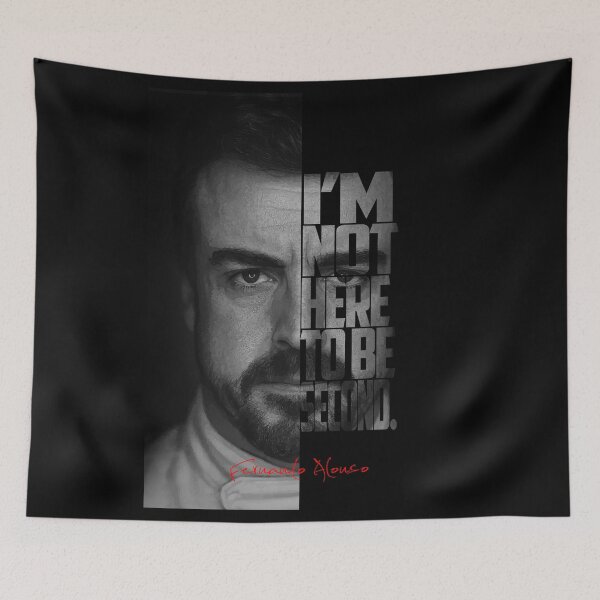 Item preview, Fernando Alonso – F1 Quote Poster designed and sold by Enea Kelo.