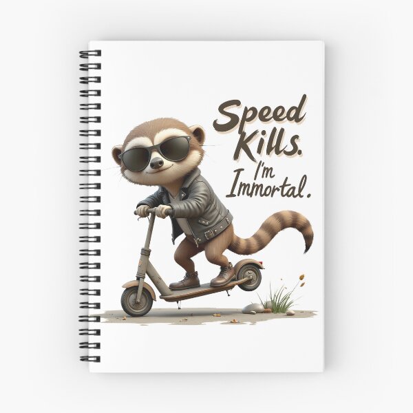 Item preview, Speed Kills, I'm Immortal designed and sold by TheEmptyBottleStudio.