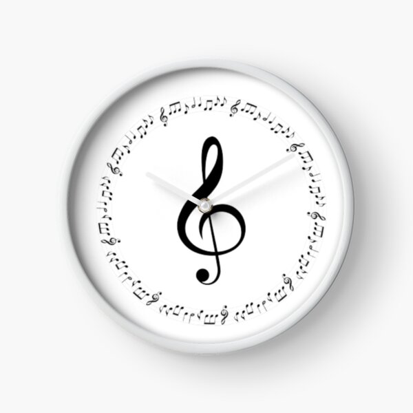 Item preview, Treble Clef in Harmony Circle – Music Lover Design designed and sold by dijjaboutique.