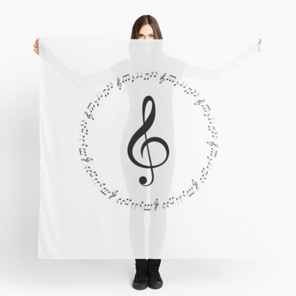 Item preview, Treble Clef in Harmony Circle – Music Lover Design designed and sold by dijjaboutique.