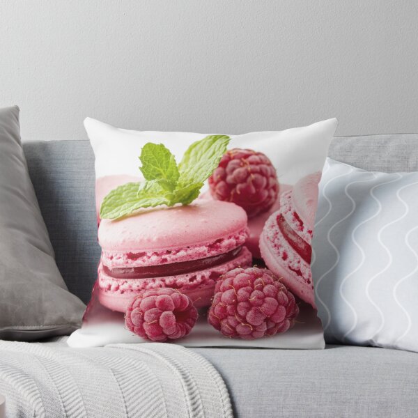 Item preview, Raspberry mint macarons designed and sold by anytka.