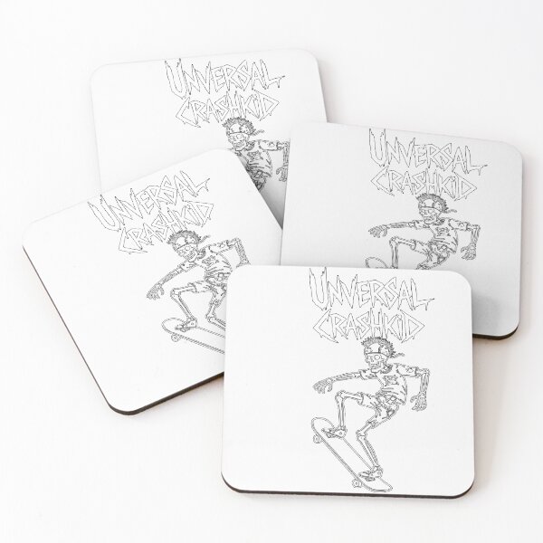 Item preview, Skateboard Skeleton Punk Rock Universal Crashkid Rebel Streetwear Art designed and sold by albertotv250.