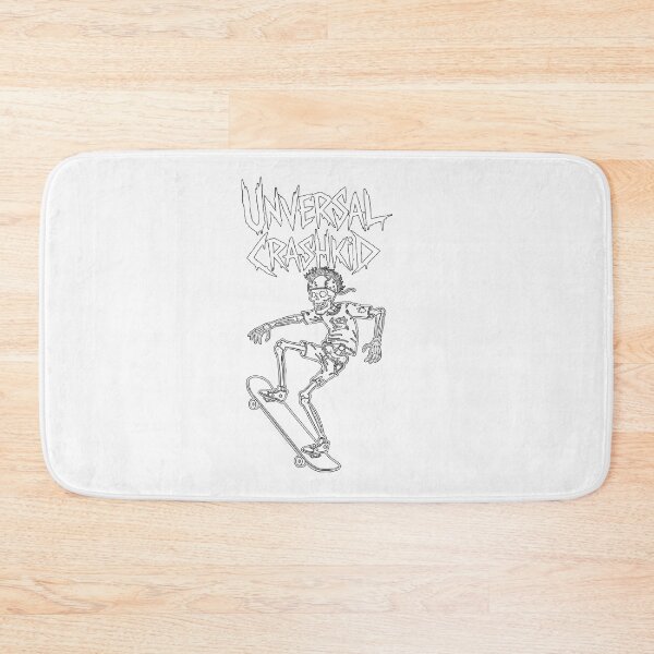 Item preview, Skateboard Skeleton Punk Rock Universal Crashkid Rebel Streetwear Art designed and sold by albertotv250.