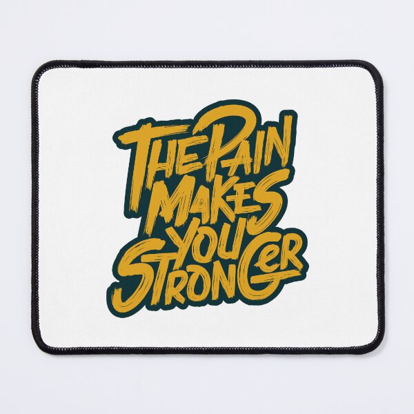 Item preview, Pain makes you strong lettering designed and sold by Joncasmiart.