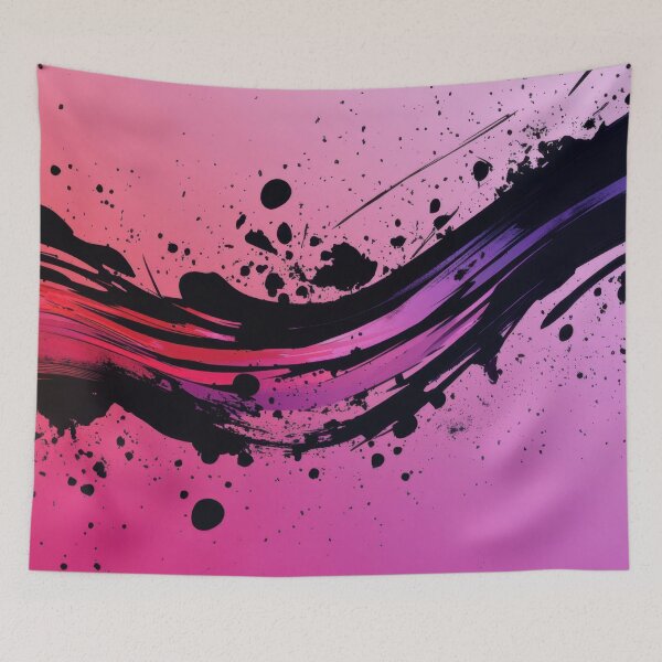 Item preview, Vivid abstract paint splash designed and sold by anytka.