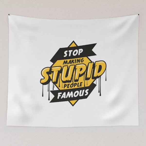 Item preview, Stop making famous lettering designed and sold by Joncasmiart.