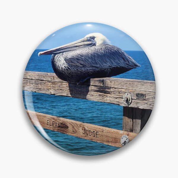 Item preview, OCEANSIDE CALIFORNIA PIER - PELICAN designed and sold by Tammera.