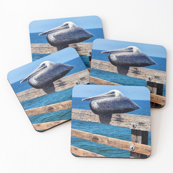 Item preview, OCEANSIDE CALIFORNIA PIER - PELICAN designed and sold by Tammera.
