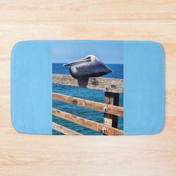 Item preview, OCEANSIDE CALIFORNIA PIER - PELICAN designed and sold by Tammera.