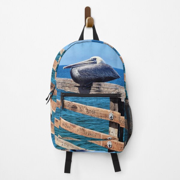 Item preview, OCEANSIDE CALIFORNIA PIER - PELICAN designed and sold by Tammera.