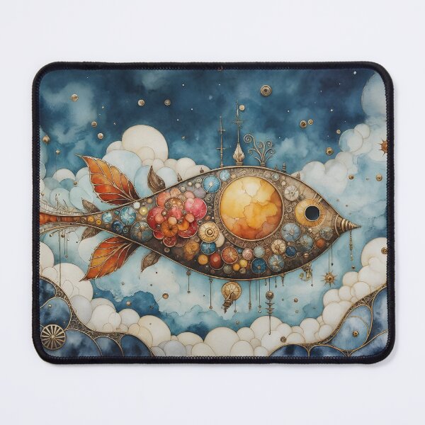 Item preview, Fishy Dirigible designed and sold by QDStore.