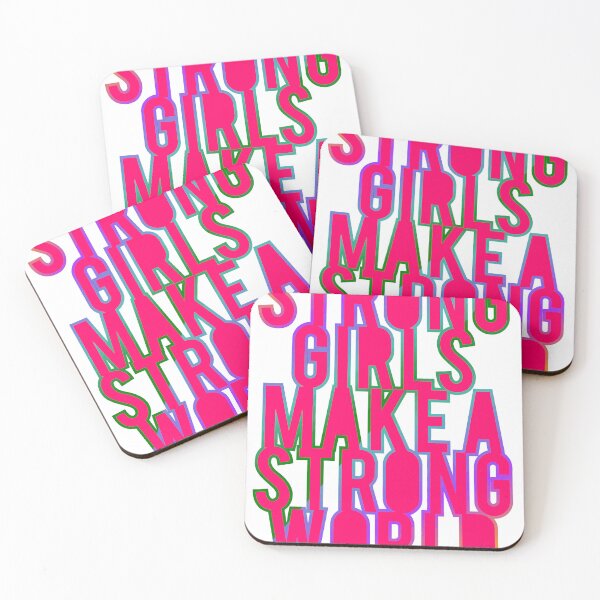 Item preview, Strong girls make a strong world designed and sold by GraphicStyleX.