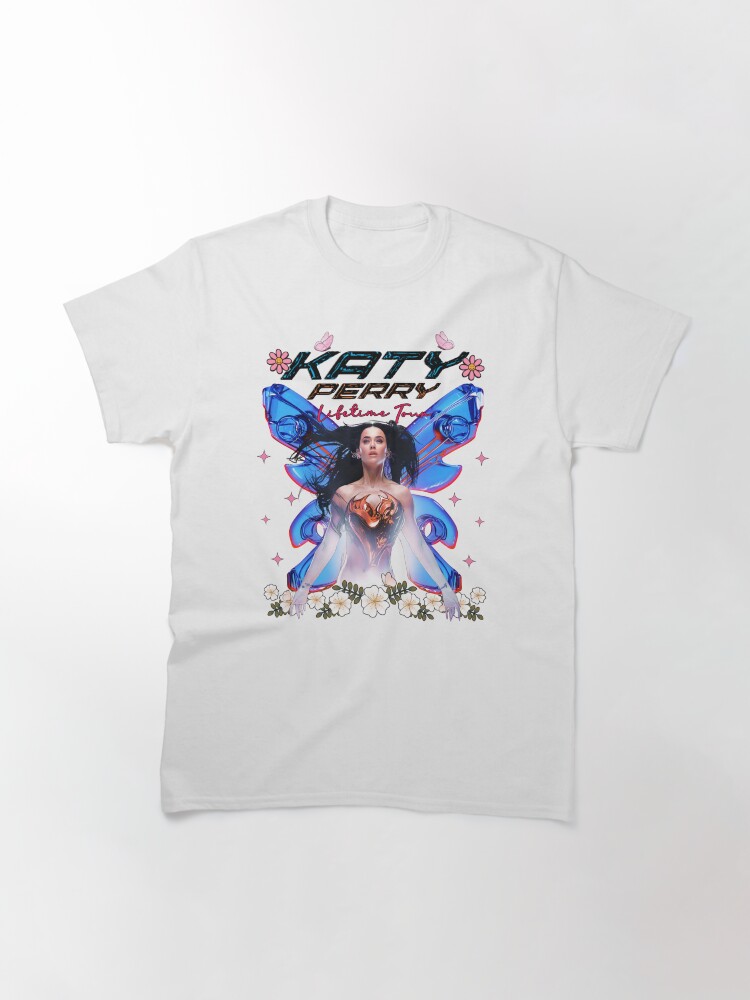 Thumbnail 3 of 7, Classic T-Shirt, Perry Tour 2025 | Katy Australia Print Tee | Butterfly Inspiration | Lifetimes Concert Tour Gift Men Woman Kids designed and sold by Ghostom.