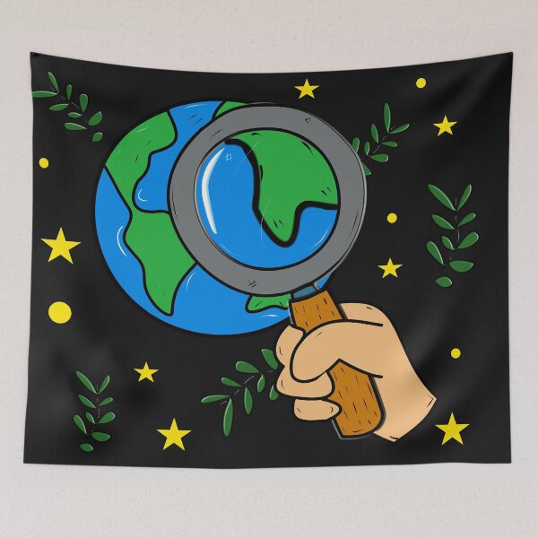 Item preview, Explore the Earth – Planet Under a Magnifying Glass designed and sold by ForcePrint.