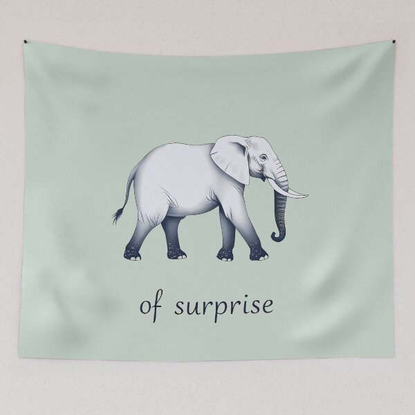 Item preview, The elephant of surprise designed and sold by Lamia M.