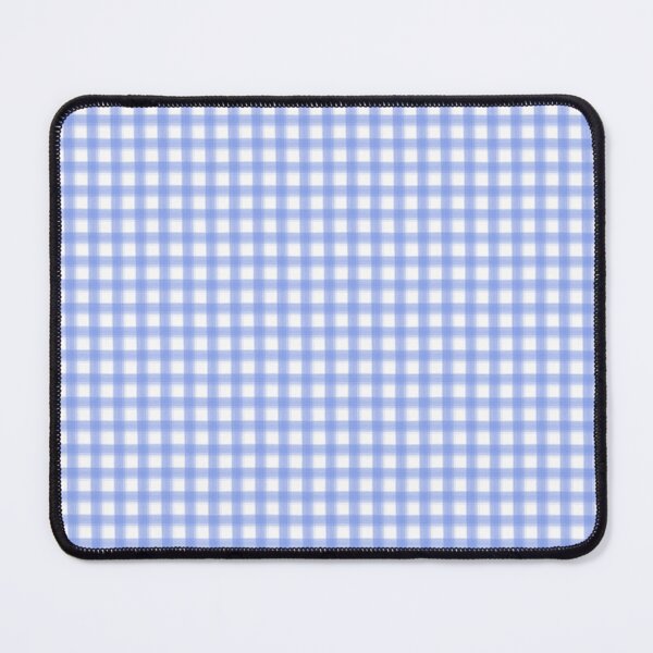 Item preview, Brushed Watercolor Gingham Pattern - Blue And White designed and sold by QuestingPixel.