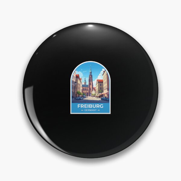 Item preview, Greiburg Germany Travel Sticker designed and sold by TulipaGraphics.