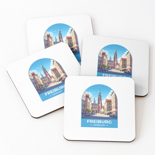 Item preview, Greiburg Germany Travel Sticker designed and sold by TulipaGraphics.