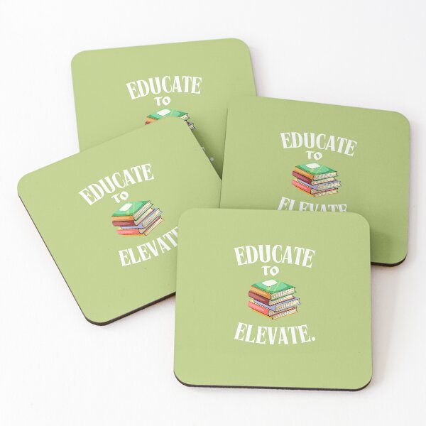 Item preview, Educate to Elevate, Teaching, Knowledge, Education is Freedom designed and sold by Right-UR.