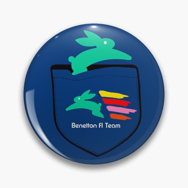 Item preview, Benetton F1 Team Shield 80's Pocket designed and sold by San Studios Co..
