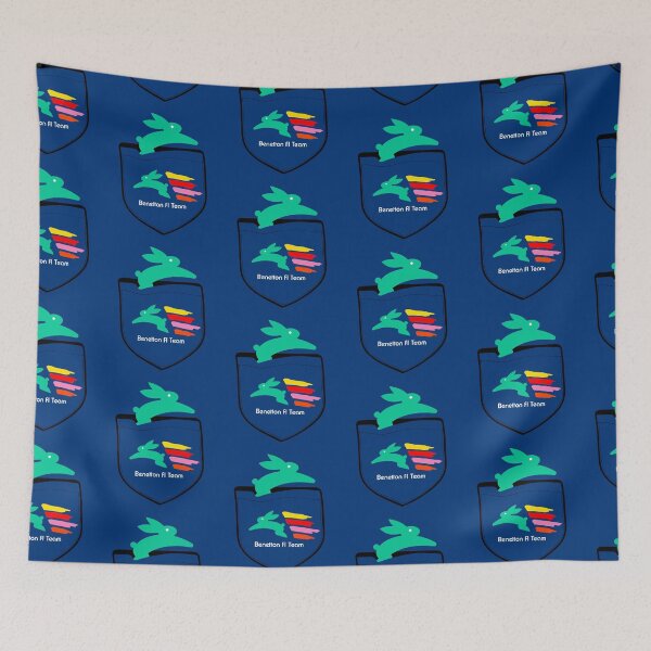 Item preview, Benetton F1 Team Shield 80's Pocket designed and sold by San Studios Co..