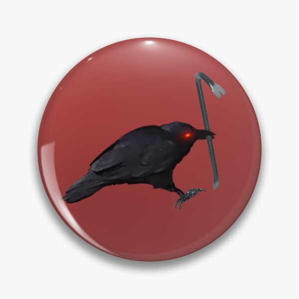 Item preview, Crowbar crow designed and sold by JustCrowThings.