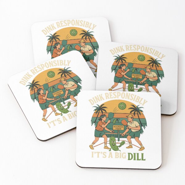 Item preview, Dink Responsibly – It's a Big Dill designed and sold by EinzigartigeShirts.