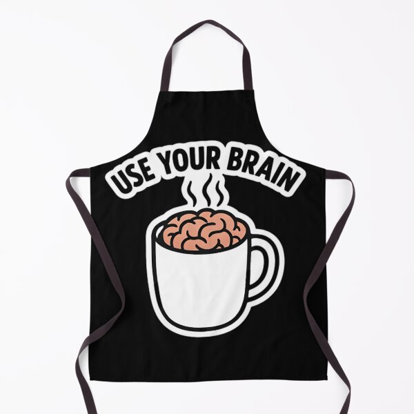 Item preview, Use Your Brain – Smart Coffee Art designed and sold by Amr Siam.