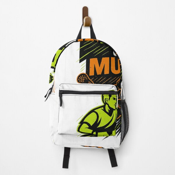 Item preview, Mind Over Muscle – Lacrosse with Brains designed and sold by EinzigartigeShirts.