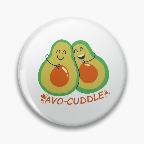 Item preview, Cute Avo-Cuddle Hugging Avocados Sticker designed and sold by Blueprint&co.