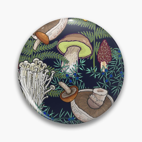 Item preview, Dark mushroom forest designed and sold by smalldrawing.
