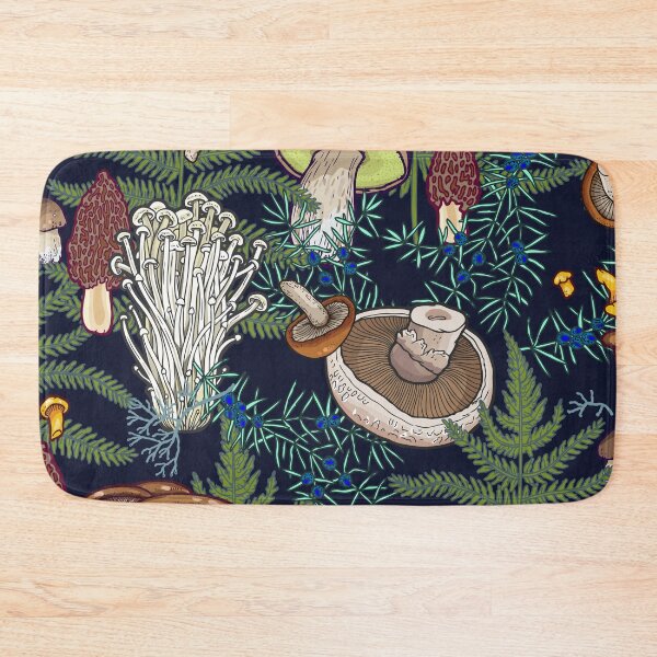 Item preview, Dark mushroom forest designed and sold by smalldrawing.