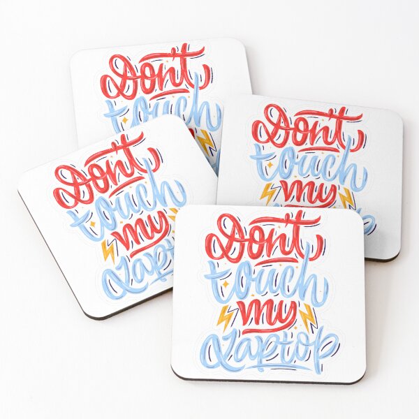Item preview, don't touch my laptop designed and sold by GraphicStyleX.