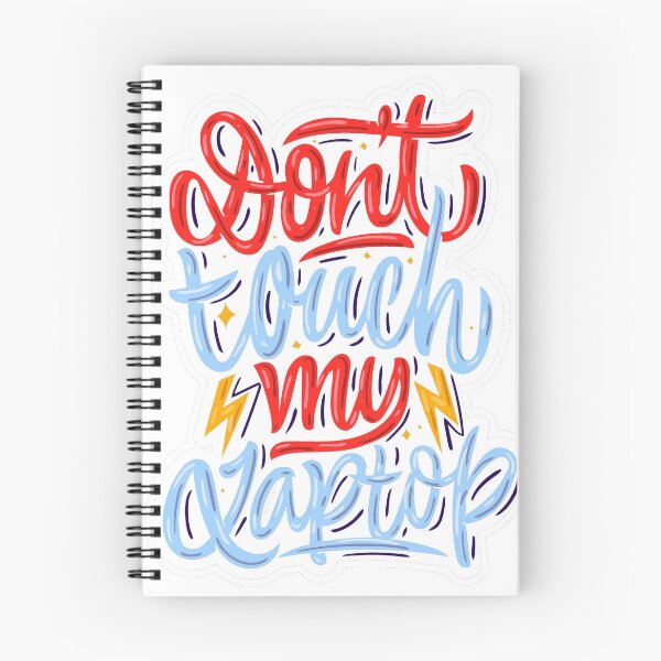 Item preview, don't touch my laptop designed and sold by GraphicStyleX.